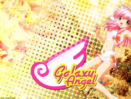 galaxy angel - anime, galaxy angel, milfeulle, wing