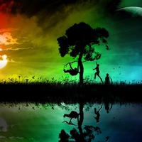 RAINBOW LANDSCAPE