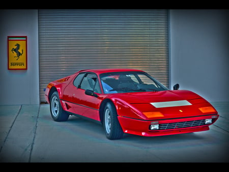 Ferrari 5121i Berlinetta Boxer - berlinetta, 5121i, 1984, red