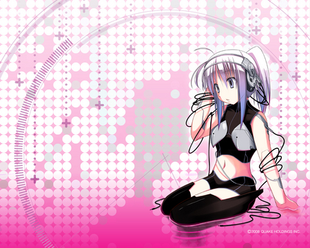 Exit Trance Presents - trance, pink, anime, music, exit