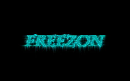 Freezon - text, iced, cool, freeze