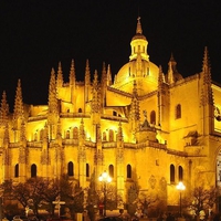 Cathedral of Segovia--Spain--.