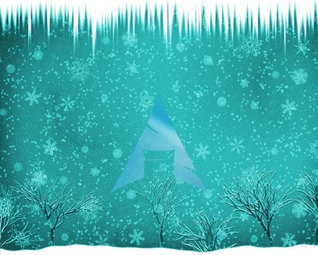 Awesome Winter - archlinux, ghost1227, winter, awesome, arch, linux