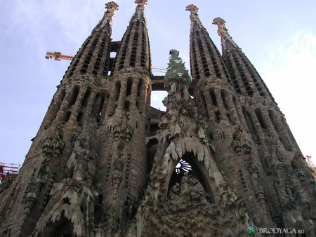 Sagrada Familia Church, Barcelona, Spain - spain, sagrada familia church, barcelona