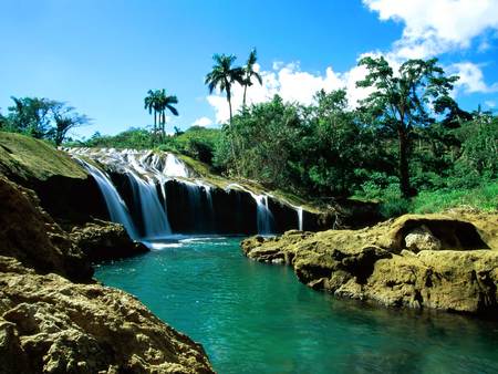 El Nicho Falls - Cuba - el nicho falls, el nicho, cuba