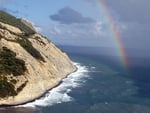 rainbow after storm