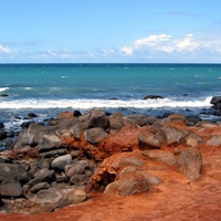 rocky ocean coast