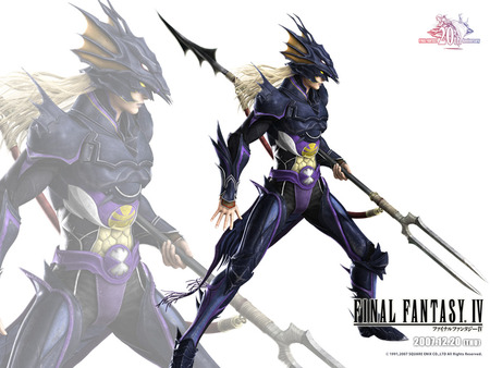 Final Fantasy IV Kain Highwind - final fantasy