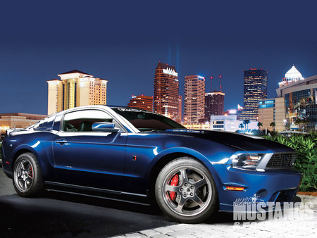 Roush  Stage 3 - roush, ford, mustang, blue