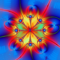 A COLORFUL FRACTAL IMAGE