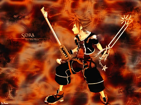 Fury of the Heart - games, square enix, kingdom hearts, sora