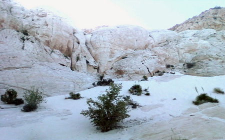 White Sands Cliffs - sand, nature, cliffs, canyon