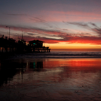 Long Beach sunset