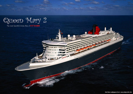 Queen Mary2 - beautiful, ship, queen mary2, picture