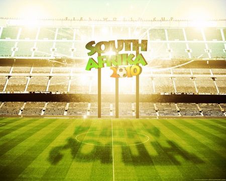 South Africa World Cup 2010 - 2010, africa, football, sport, world, green, stadium, south, cup