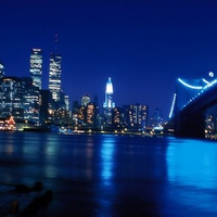 NEW YORK CITY AT NIGHT