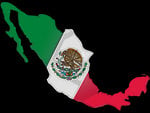 flag embedded in mexico