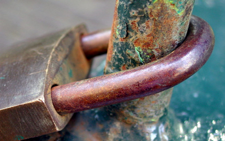 Locked - photo, old, lock, object