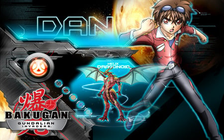 Bakugan Gundalian Invaders Dan - bakugan, bakugan gundalian invaders, gundalian invaders, dan