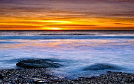 Cool And Refresh - beauty, sky, ocean, cool, wave