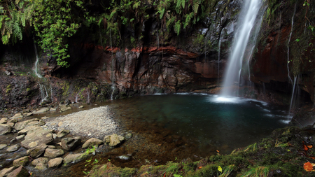 Rabacal Waterfalls - nature, inviting, waterfall, beautiful