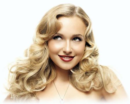 Hayden Panettiere - smile, white, female, elegant, woman, blonde, heroes, hayden panettiere