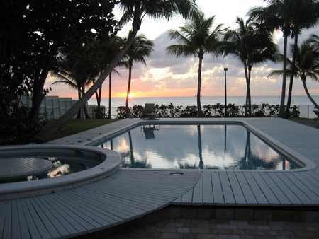 Nice Place - palm trees, jacuzzi, ocean, pool