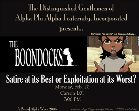 Boondocks Poster - boondocks, poster, adult, swim