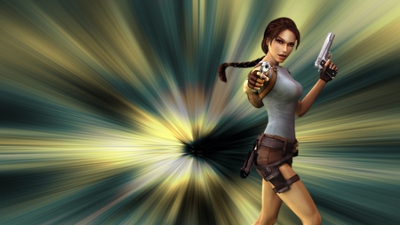 Lara Croft - video game, woman, tomb raider, latest graphic