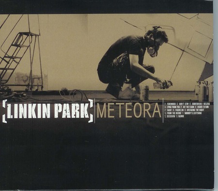 Linkin Park Meteora - stage, meatle, guitars, rock, band, singer, microphone