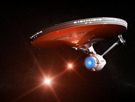 Star Trek 1701-A - scifi, show, star trek, enterprise, tv