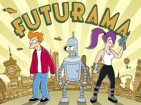 Futurama - show, scifi, cartoon, tv