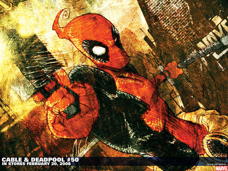 Deadpool - hero, gun, comic, action