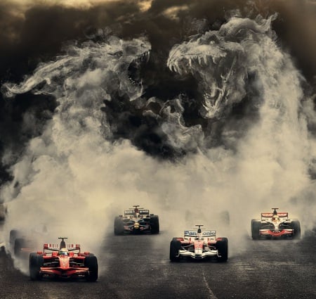 Formula One Monsters - formula1, red bull, formula one, panasonic, toyota, ferrari