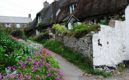 chocolate-box-houses - houses, chocolate, flowers, box