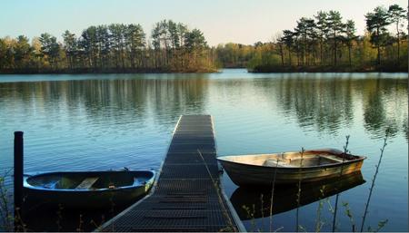 magic-of-the-nature - nature, pier, boat, magic