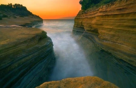 Big Rocks at Beach - big rocks, picture, beach, cool