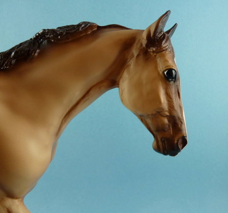 ELCRDun - strip, model, breyer, creations, horse, dun