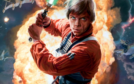 Skywalker - scifi, space, star wars, luke