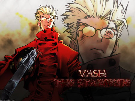 Vash the Stampede - anime, vash, trigun, gun