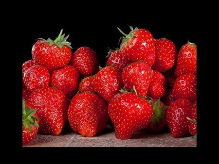 Strawberry Delight - colorful, strawberry, red, fruit