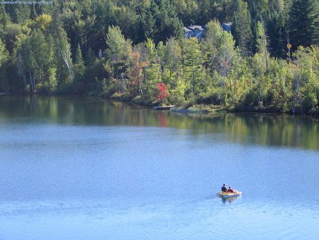 Quebec - quebec, lake, picture, beautiful