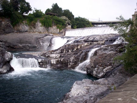 Spokane River - spokane, rapids, falls, river