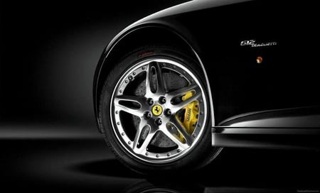 Ferrari - sportscar, ferrari, car, rim