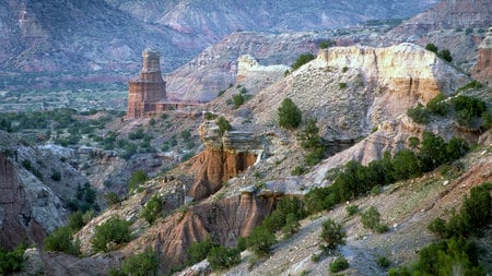 Palo Duro Canyon - texas, mountains, nature, canyons