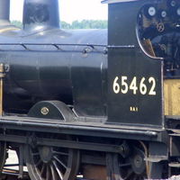 A Steam Train At Holt Railway Station.