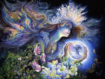 Princess of the light - princess, art, light, josephine wall, fantasy