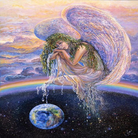 Weep for the world - fantasy, josephine wall, weep, art