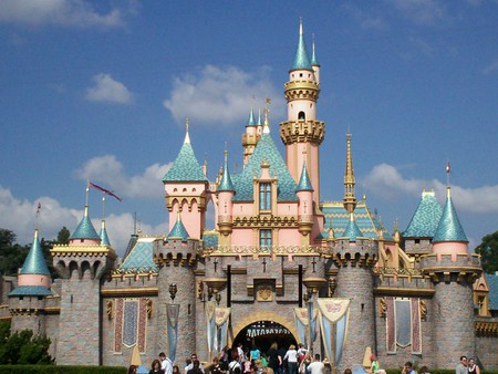 Disneyland Castle - park, anaheim, disneyland, castle