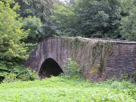 Bridge at Gelligroes - gelligroes, wales, bridge